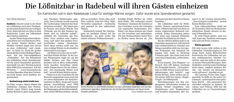 Sächsische Zeitung, 24.Oktober 2025