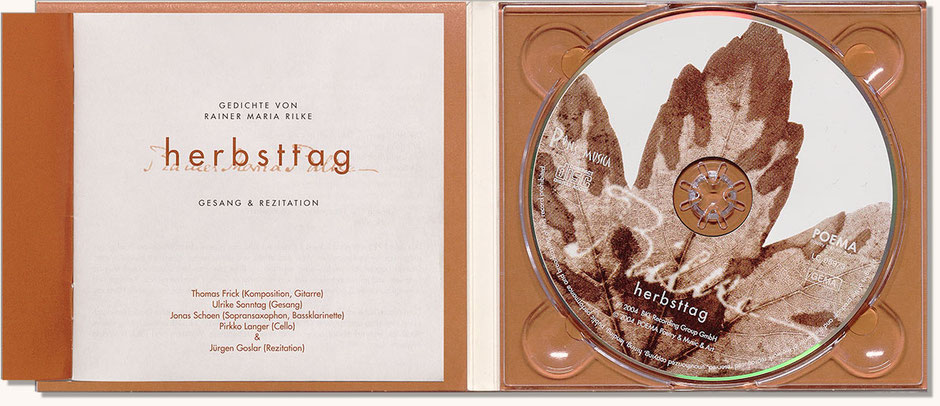 Rilke Herbsttag Poetry Music Art
