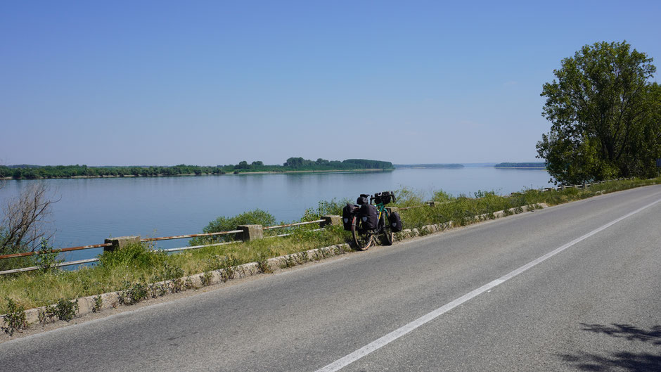 Ein letztes Bild noch von der Donau, bevor ich nach rechts abbiege ....