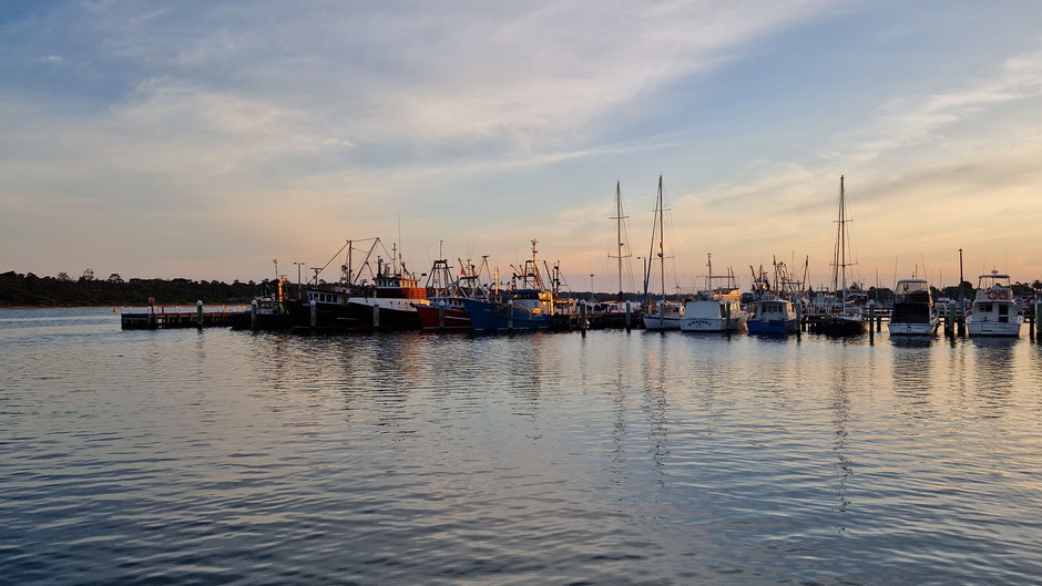 Abendstimmung im Hafen