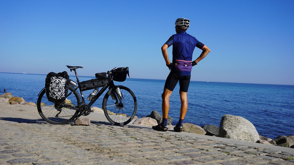 An der Ostsee mit Blick nach Norden