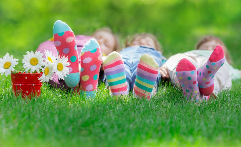 Bild: Sommer Kindersocken 2018