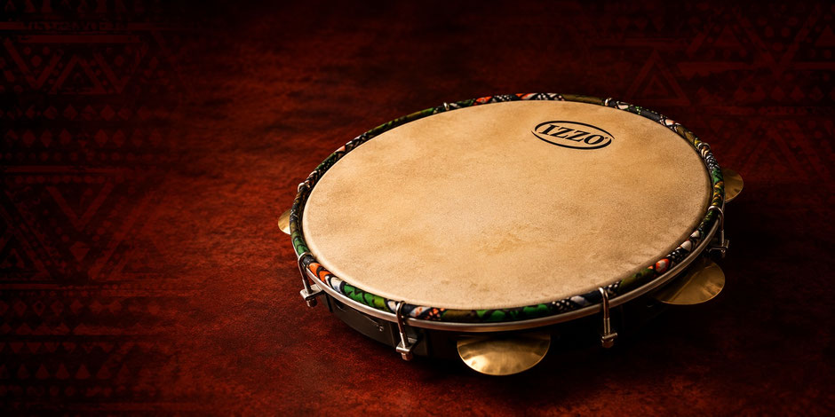 Pandeiro de capoeira 10 pouces utilisé en roda de capoeira – Instrument de percussion brésilien proposé par Quilombo Capoeira Toulouse