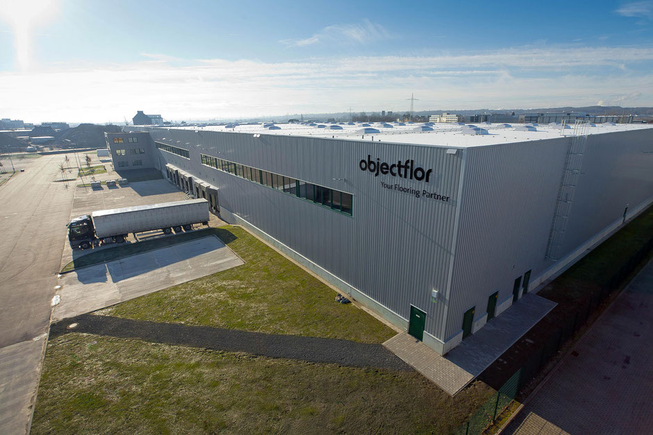 DGNB-Gold für 18.500 m² Logistik: objectflor im Prologis Park Köln-Eifeltor | Bild: Prologis