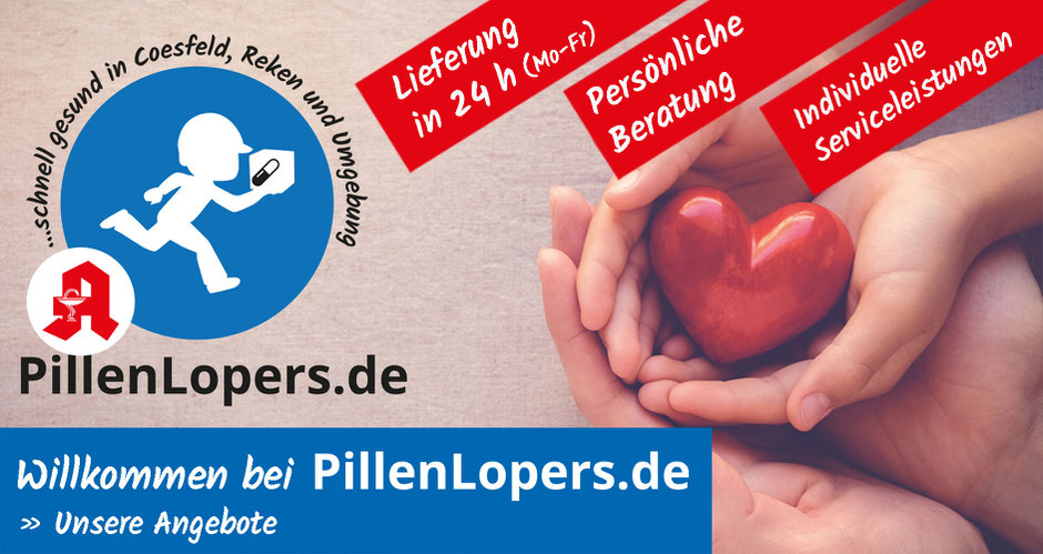 Pillenlopers.de – Apothekenboten-Service Coesfeld & Reken