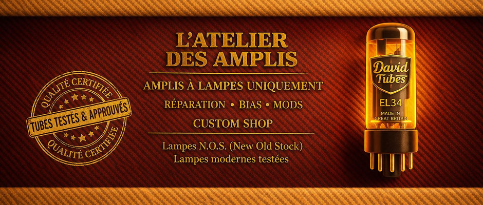 Tubes, Amplis à lampes Guitare et Audio
