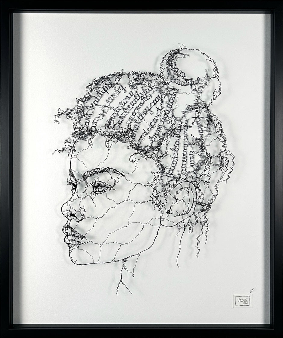 Susanne Kramer, Empörung, Garn, 2019