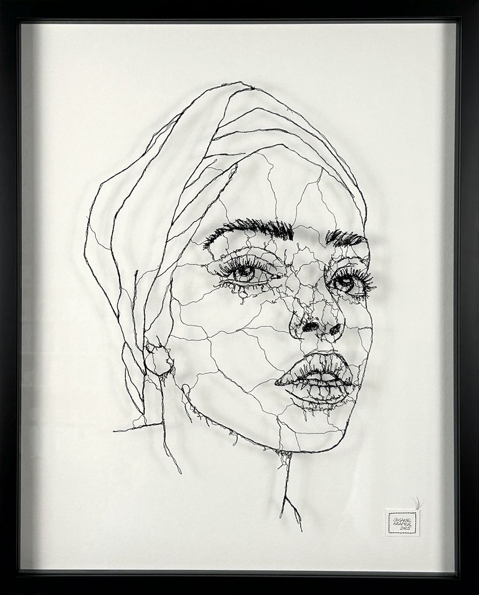 Susanne Kramer, Empörung, Garn, 2019