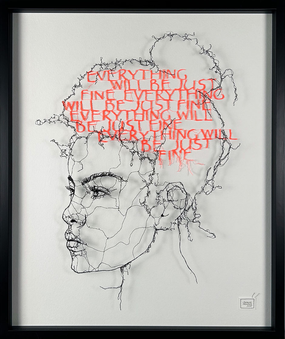 Susanne Kramer, Empörung, Garn, 2019