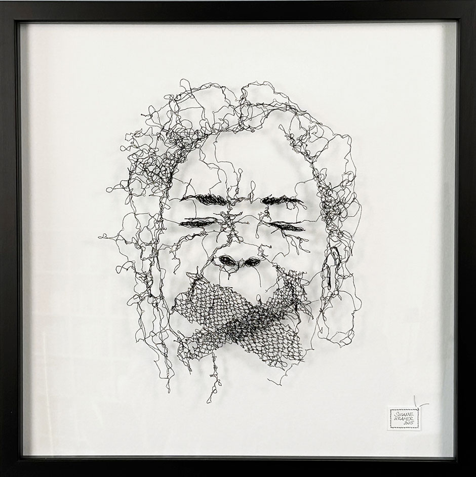 Susanne Kramer, Empörung, Garn, 2019