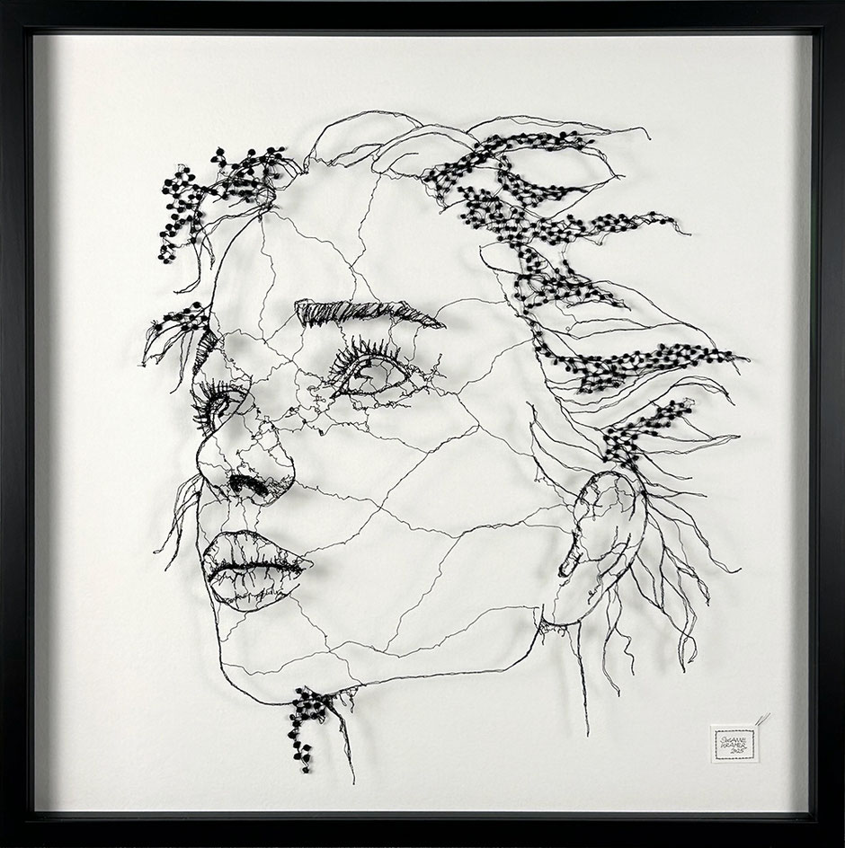 Susanne Kramer, Empörung, Garn, 2019