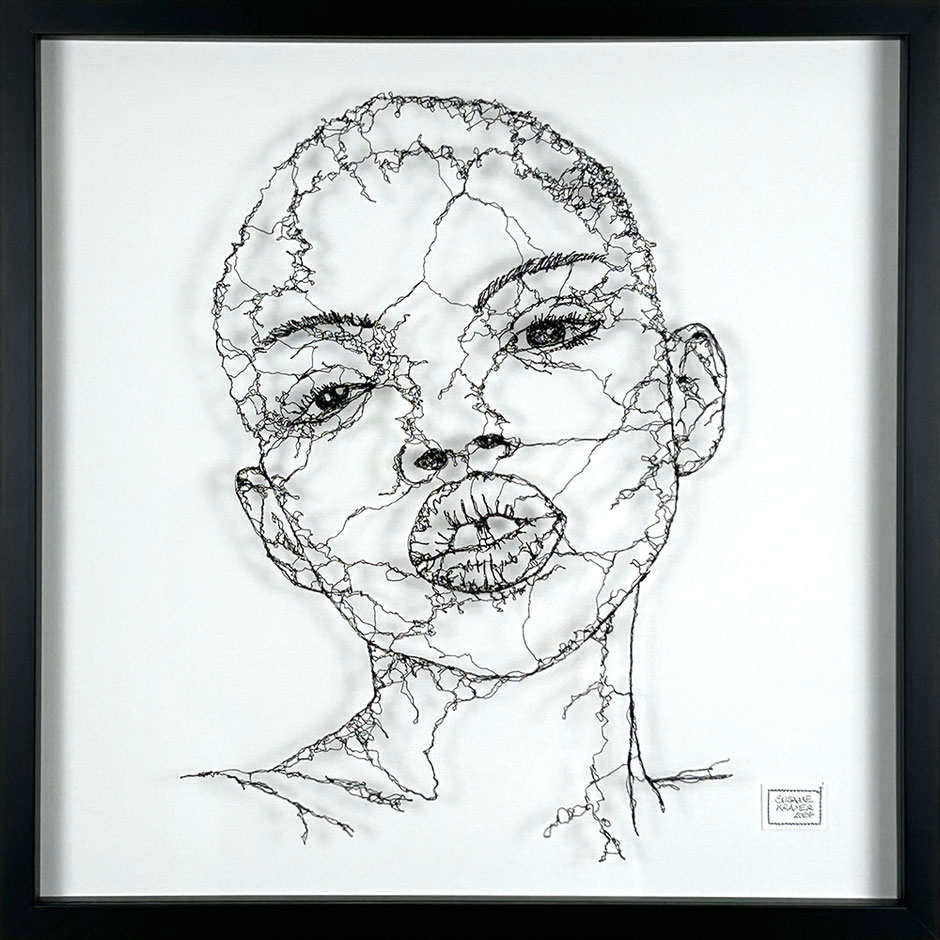 Susanne Kramer, Empörung, Garn, 2019