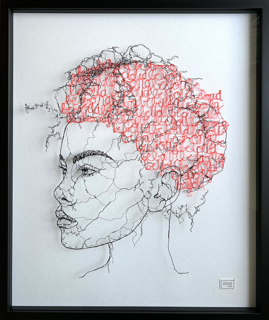 Susanne Kramer, Empörung, Garn, 2019