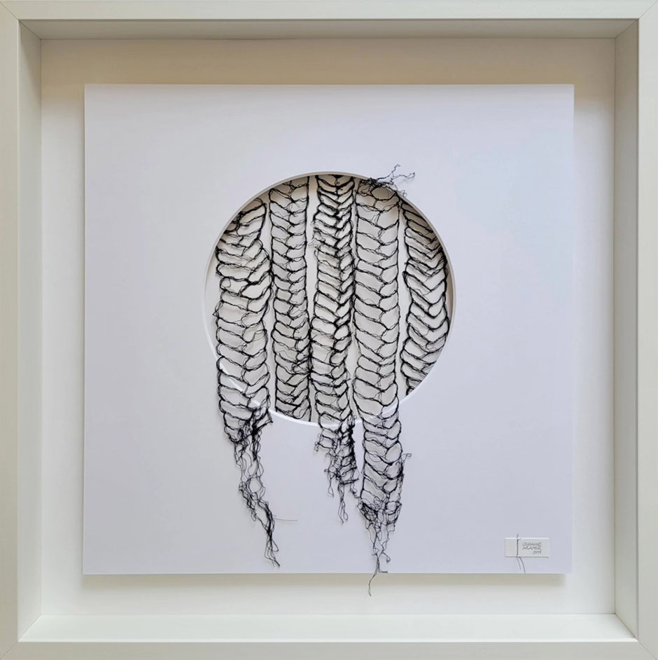 Susanne Kramer, Zopfsache 1, Garn, 2019
