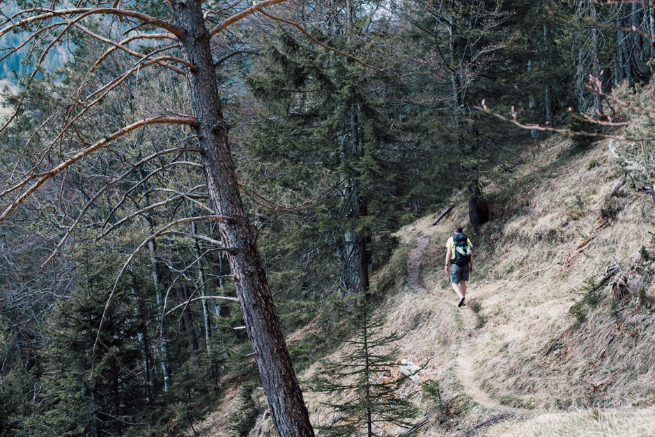 Wanderung Karwendel/Tirol: Vomper Loch - Zwerchloch