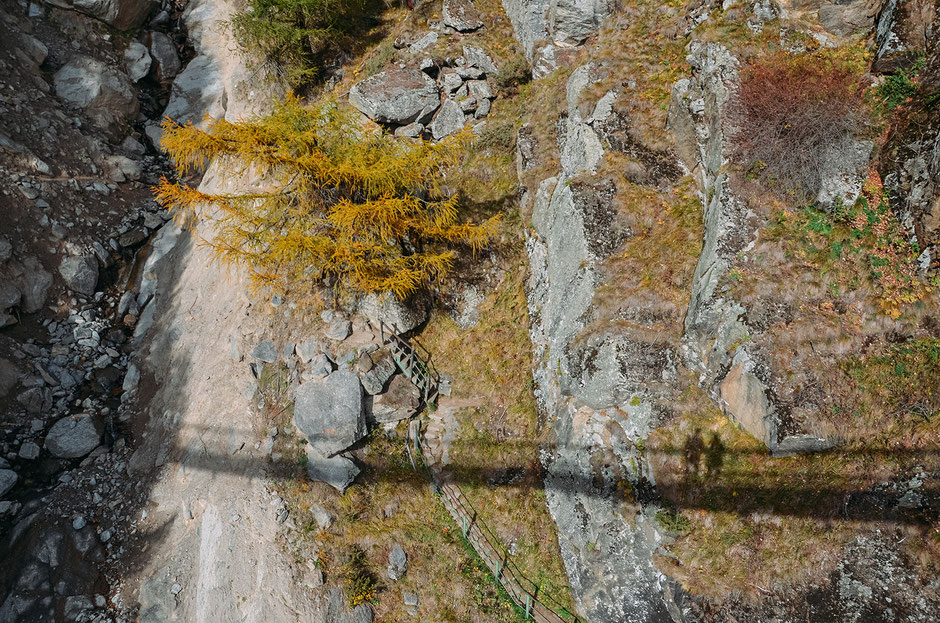 Hängebrücke am Meraner Höhenweg