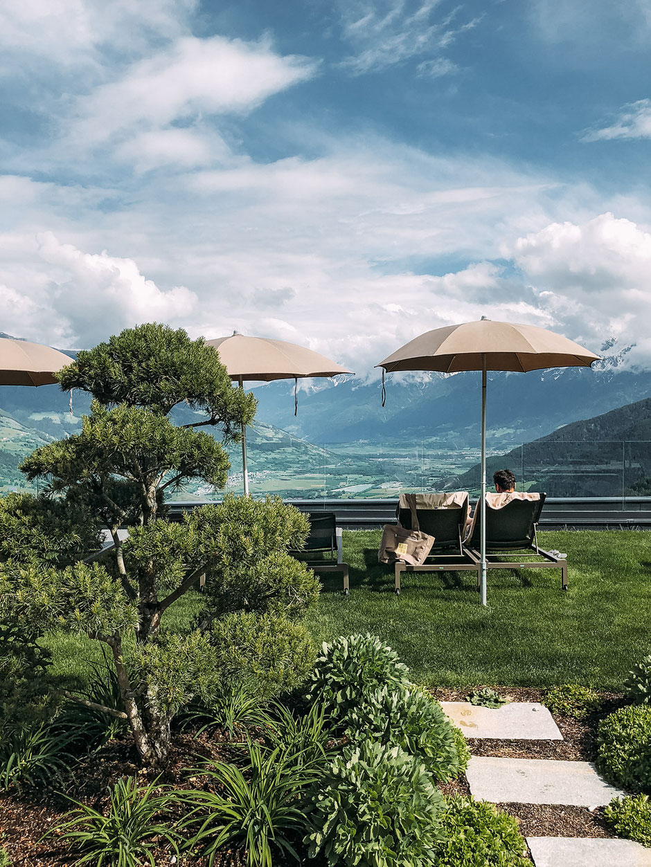 Sky Garden, Alpin und Relax Hotel DAS GERSTL (Vinschgau, Südtirol)