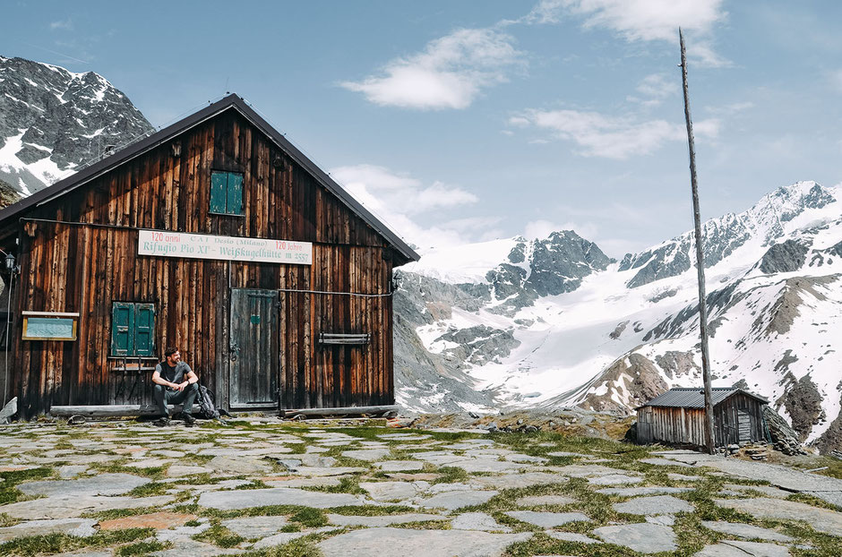 Weißkugelhütte, 2557m