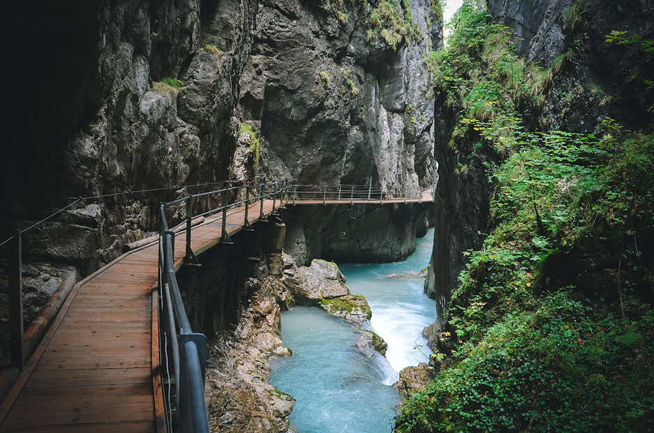 Leutascher Geisterklamm - Wasserfallsteig