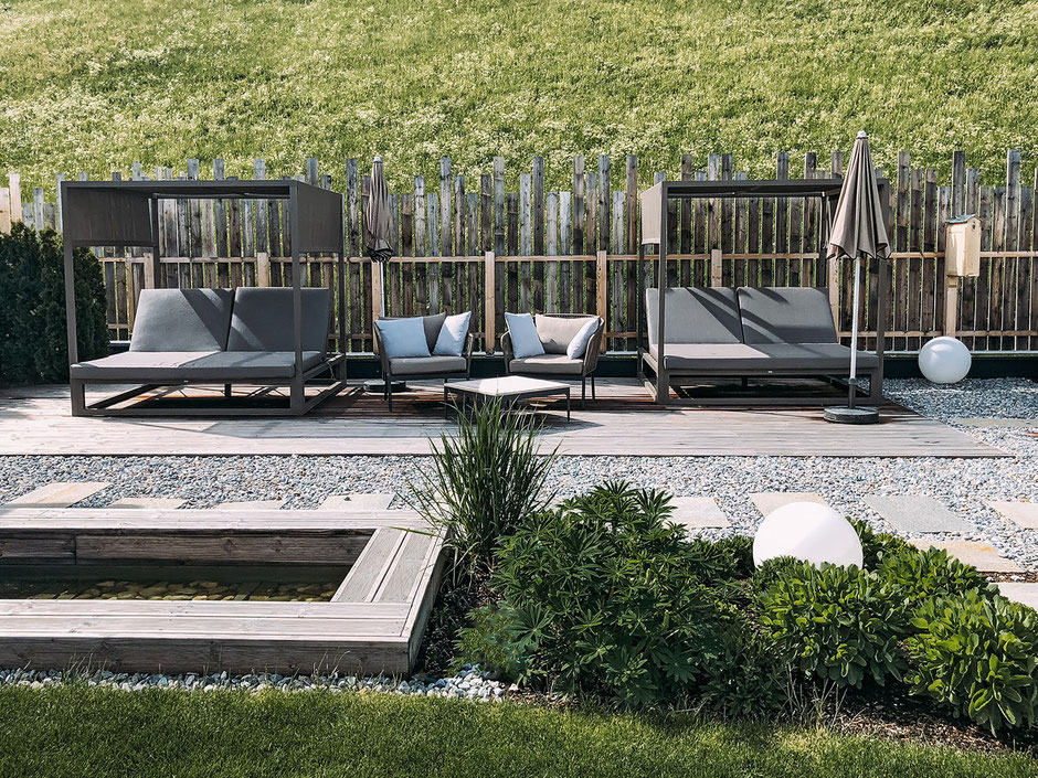 Sky Garden, Alpin und Relax Hotel DAS GERSTL (Vinschgau, Südtirol)