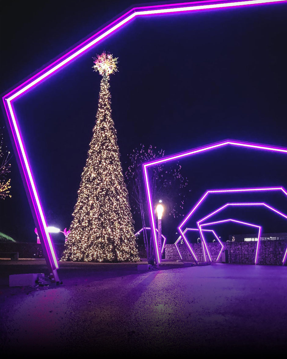 Lichtfestival 2019/20 - Swarovski Kristallwelten - das funkelndste Wintermärchen in den Alpen (Wattens, Tirol)