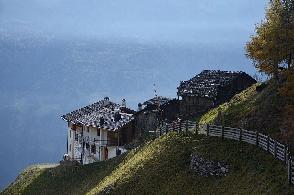 Jausenstation am Meraner Höhenweg
