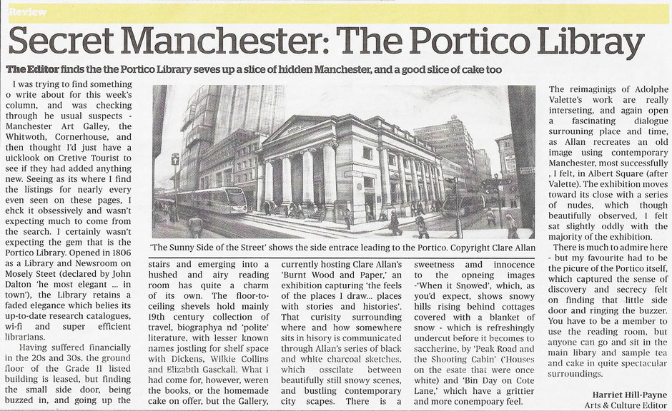 The Mancunian Student Newspaper Clare Allan Press Feature 2012