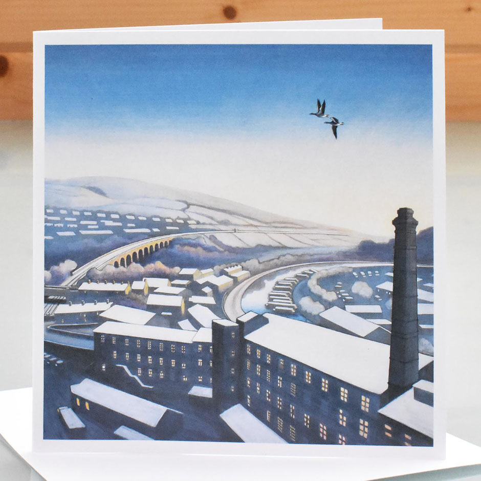 Derbyshire Christmas card