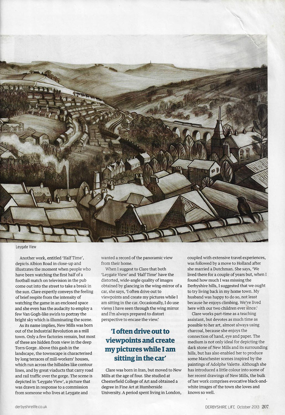 Derbyshire Life Clare Allan Press Feature 2013 Page 4