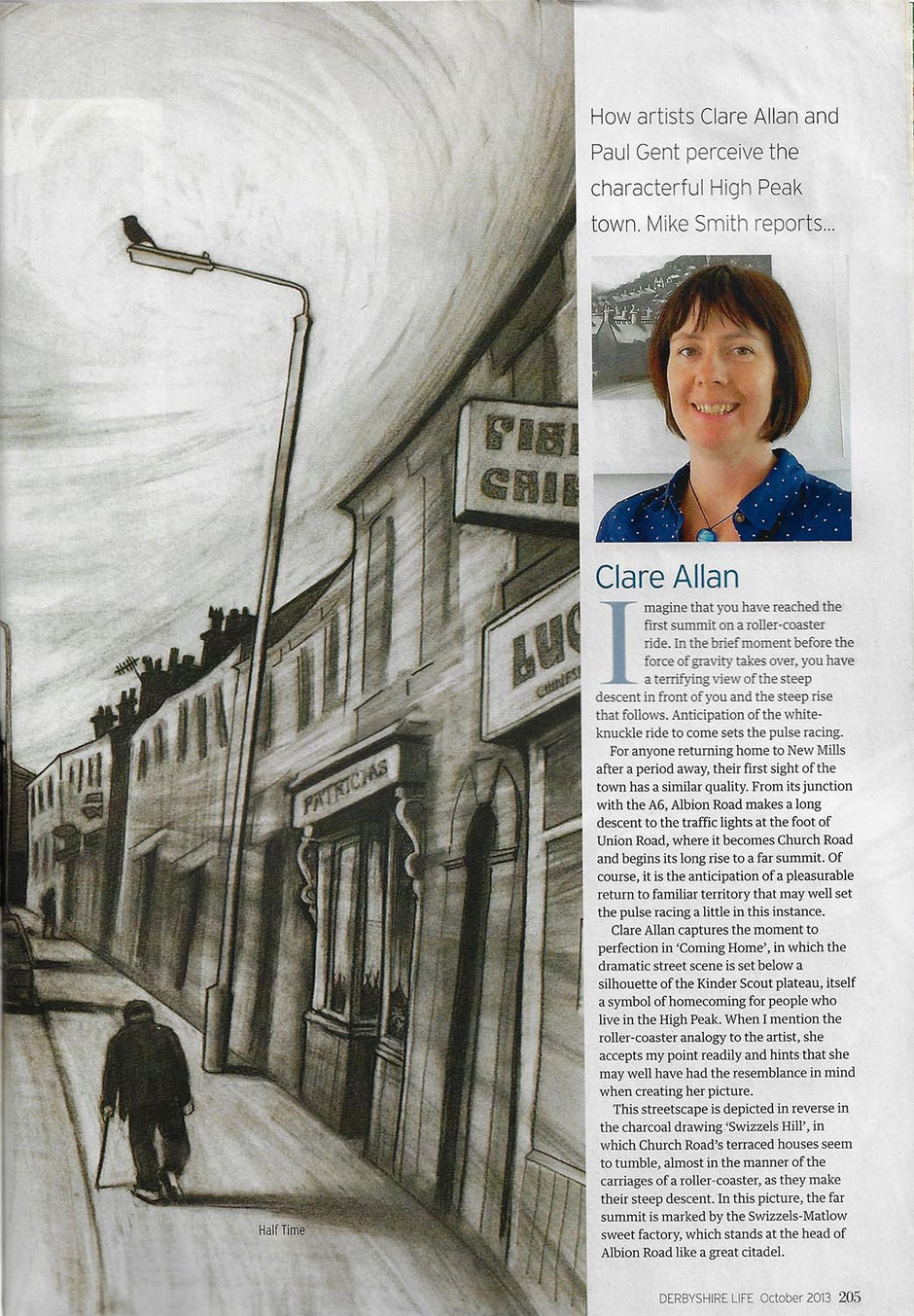 Derbyshire Life Clare Allan Press Feature 2013 Page 2