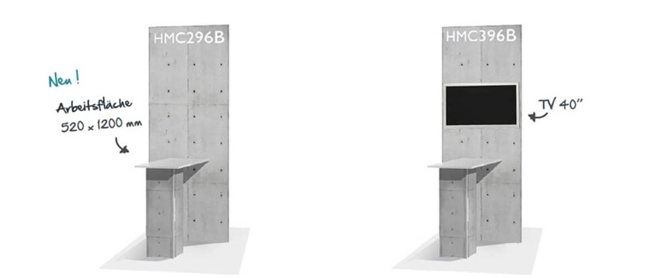 Gesprächsbereichs-Module / Messebau-System PANORAMIC