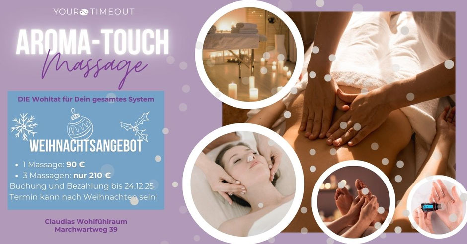 Massage Entspannung Wohlbefinden Wellness Aromatherapie Aromamassage Ölmassage Reflexzonenmassage Düfte doterra Öle