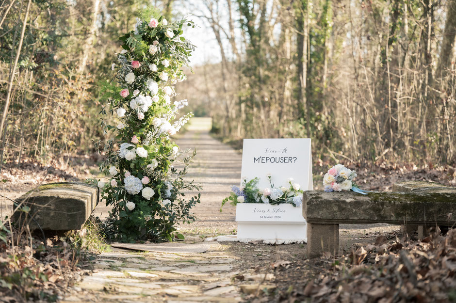 Demande en Mariage au Château de Pondres