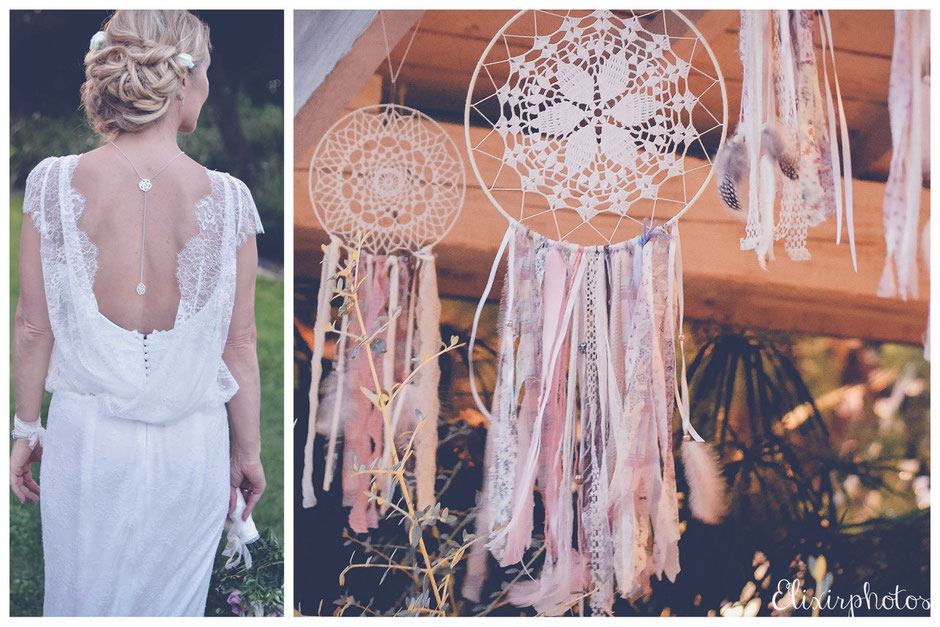 mariage bohème boho dreamcatcher