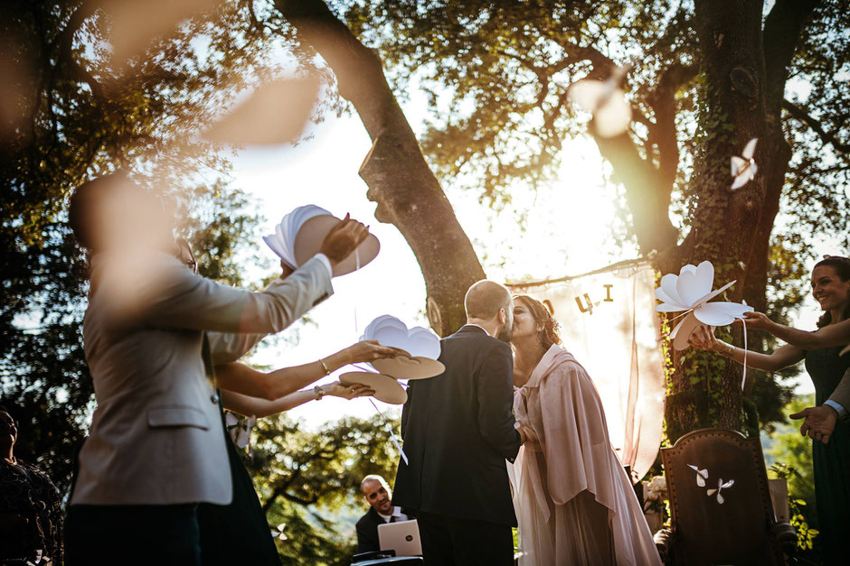 papillons magiques cérémonie laïque mariage