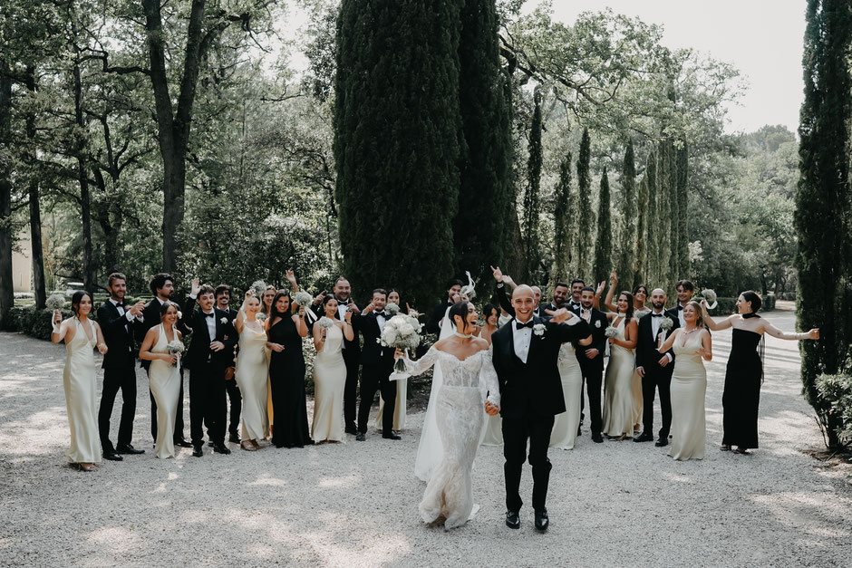 Mariage élégant dans la Sud de la France