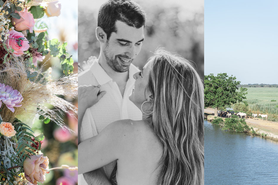 Demande en mariage en Camargue