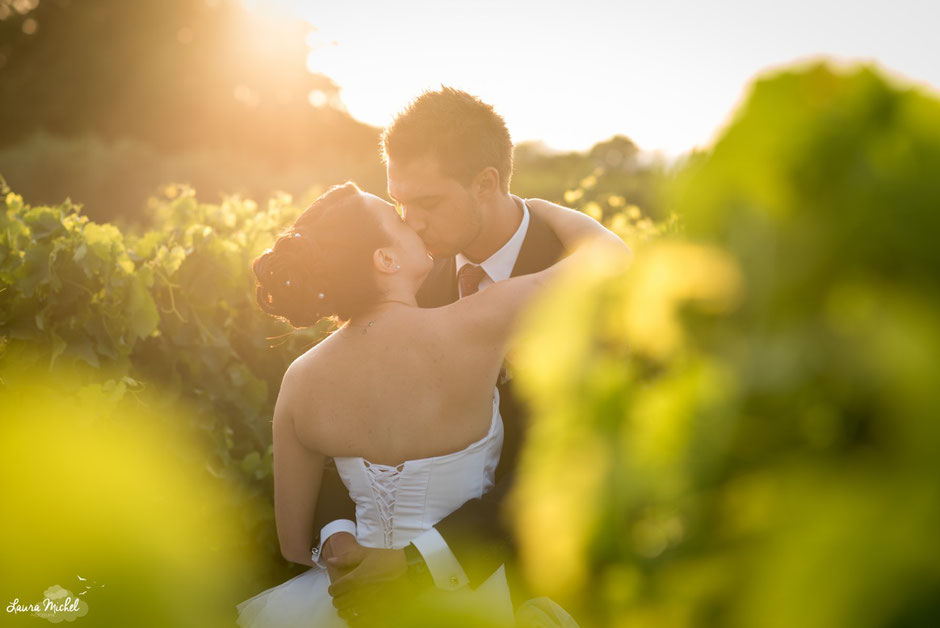Mariage vigne vignobles Sud France