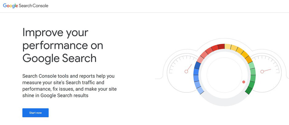 art marketing website seo google search console