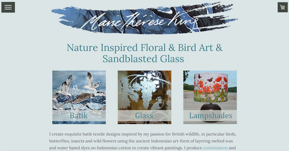 art website design