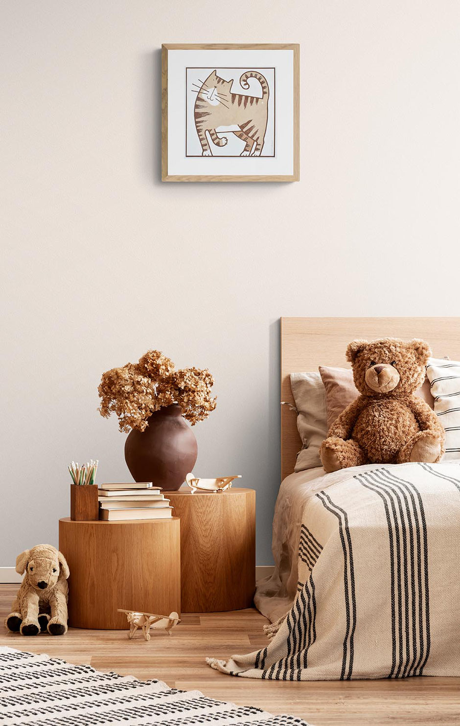 creating an art lifestyle room mockup