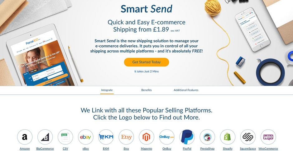 courier comparison service shipping photography art craft