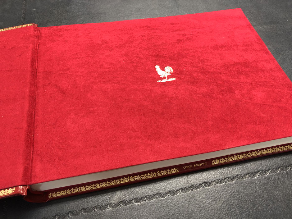 Libro ospiti in pelle by Conti Borbone
