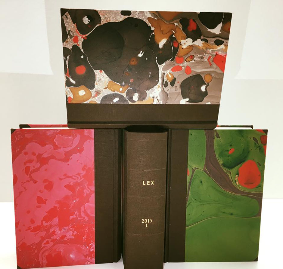 Lex, riviste giuridiche, moda, libri, libro, rilegatura, legatura