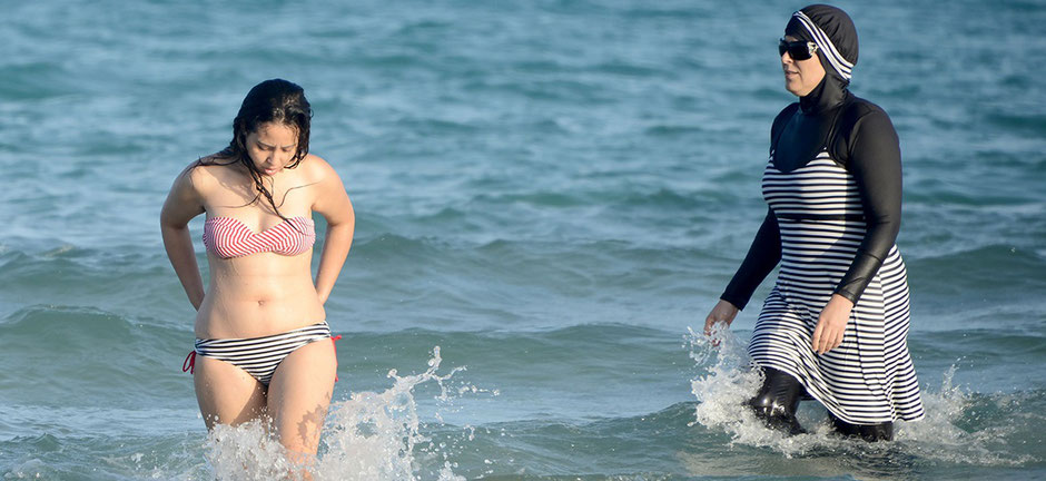 Uso del burkini