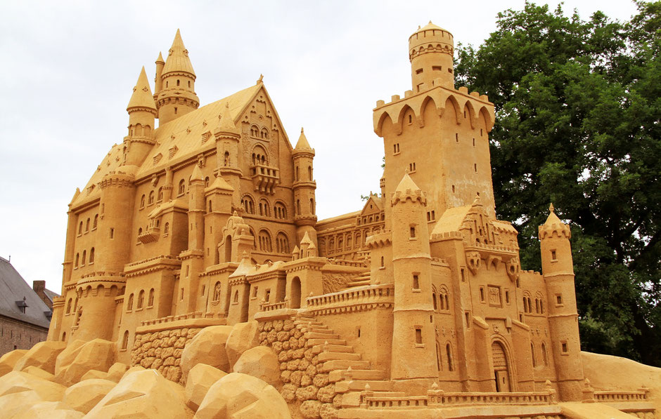 Escultura castillo de arena