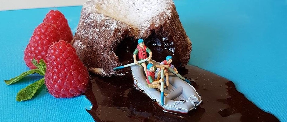 El pastelero que crea mundos en miniatura con sus postres