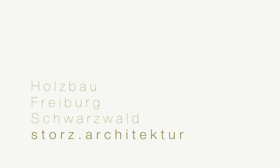 storz.architektur Freiburg Schwarzwald Holzbau