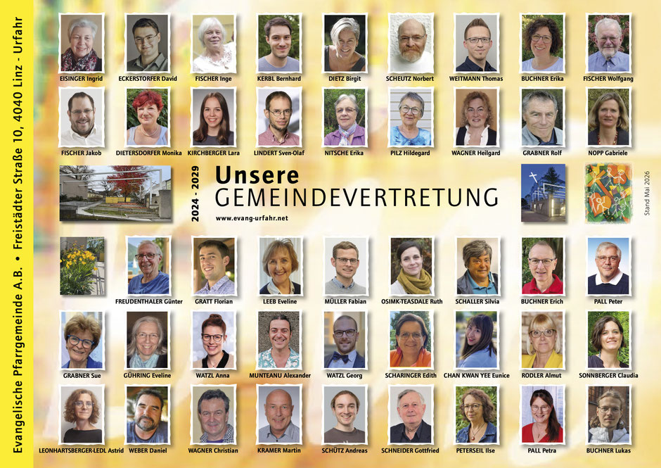 Gemeindevertretung, Stand Mai 2026