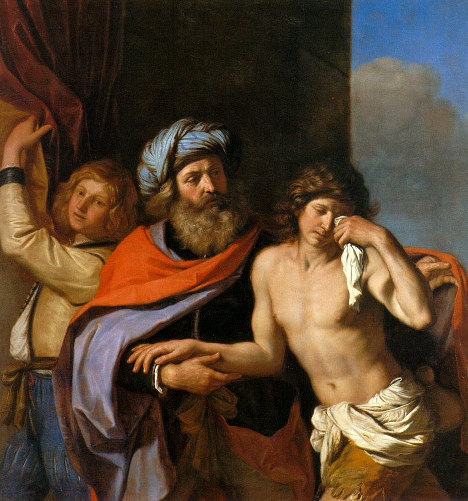 グエルチーノ「放蕩息子の帰還」、１６５４―５５年、ティムケン美術館